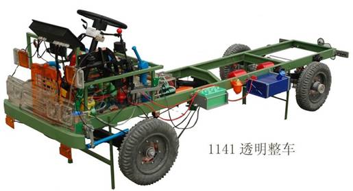 东风EQ1141型透明整车模型 