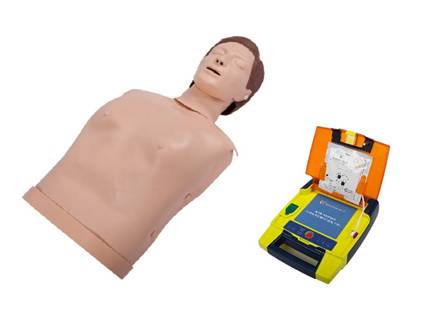 SBM/AED98D+自动体外模拟除颤与CPR模拟人训练组合